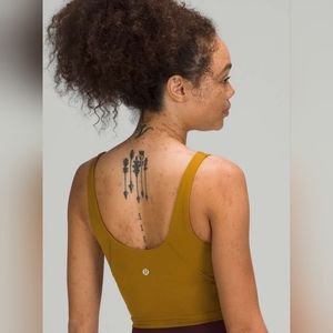 Lululemon Align Top Gold Spice